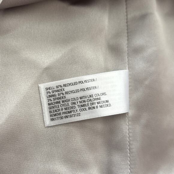 NWT Wild Fable Satin Pull On A-Line‎ Mini Skirt Silver Gray Women's Size Small - Picture 6 of 10